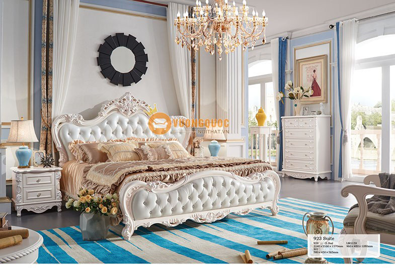 Ứng dụng màu trắng khi trang trí phòng ngủ đơn giản ít tốn kém
